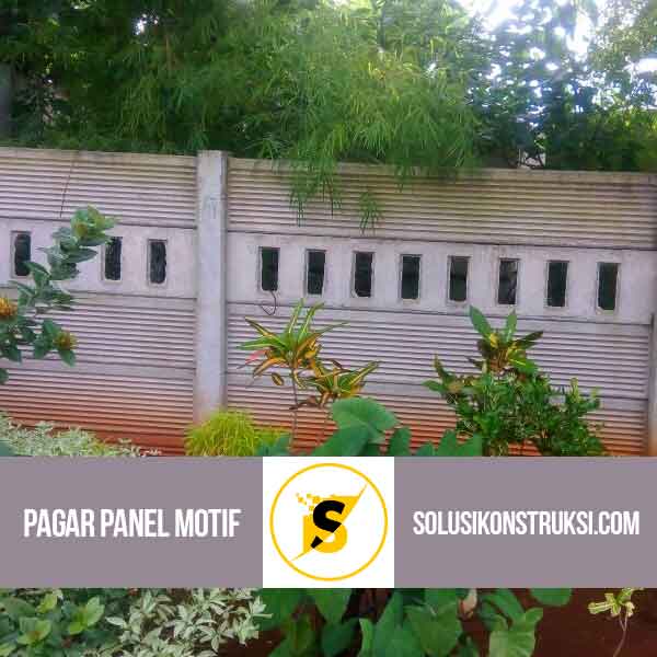 Pagar Panel Beton Motif K 225 240x40x5 Mitra Solusi 