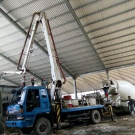 pompa beton mini murah