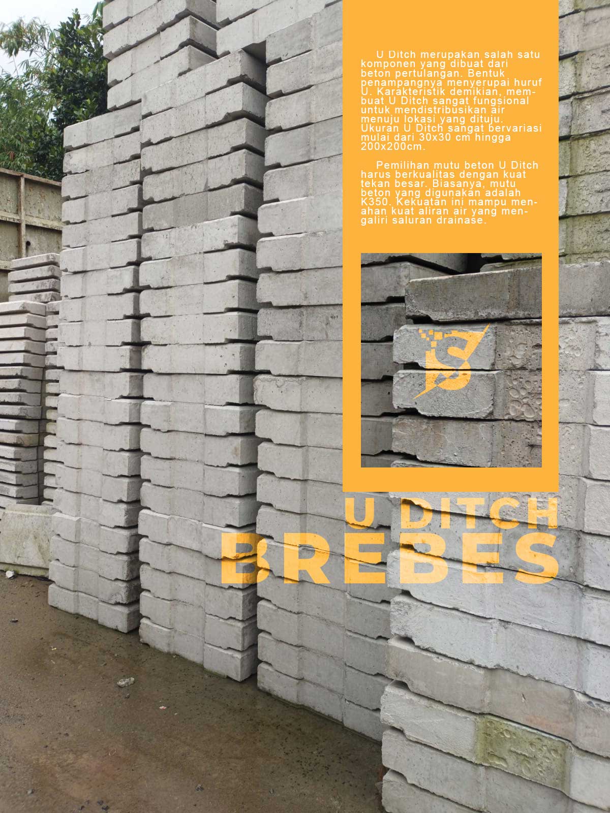 Harga U Ditch Brebes