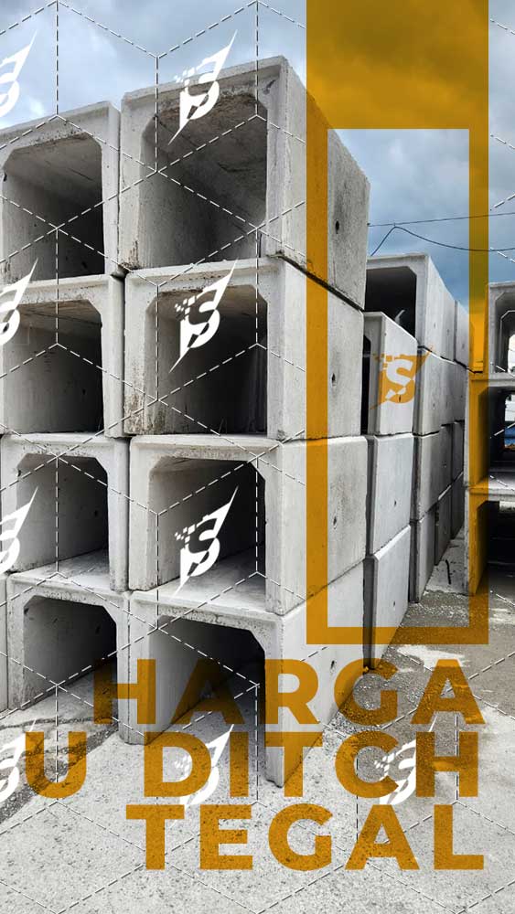 Harga U Ditch Saluran Tegal