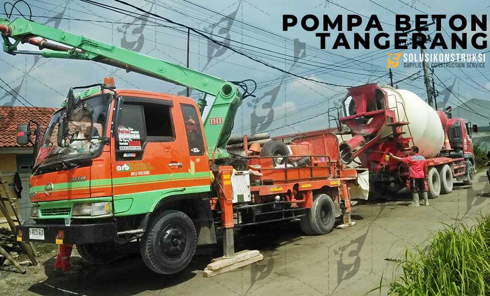 Sewa Pompa Beton Tangerang